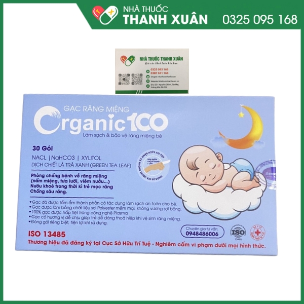 Gạc Răng Miệng ORGANIC 100